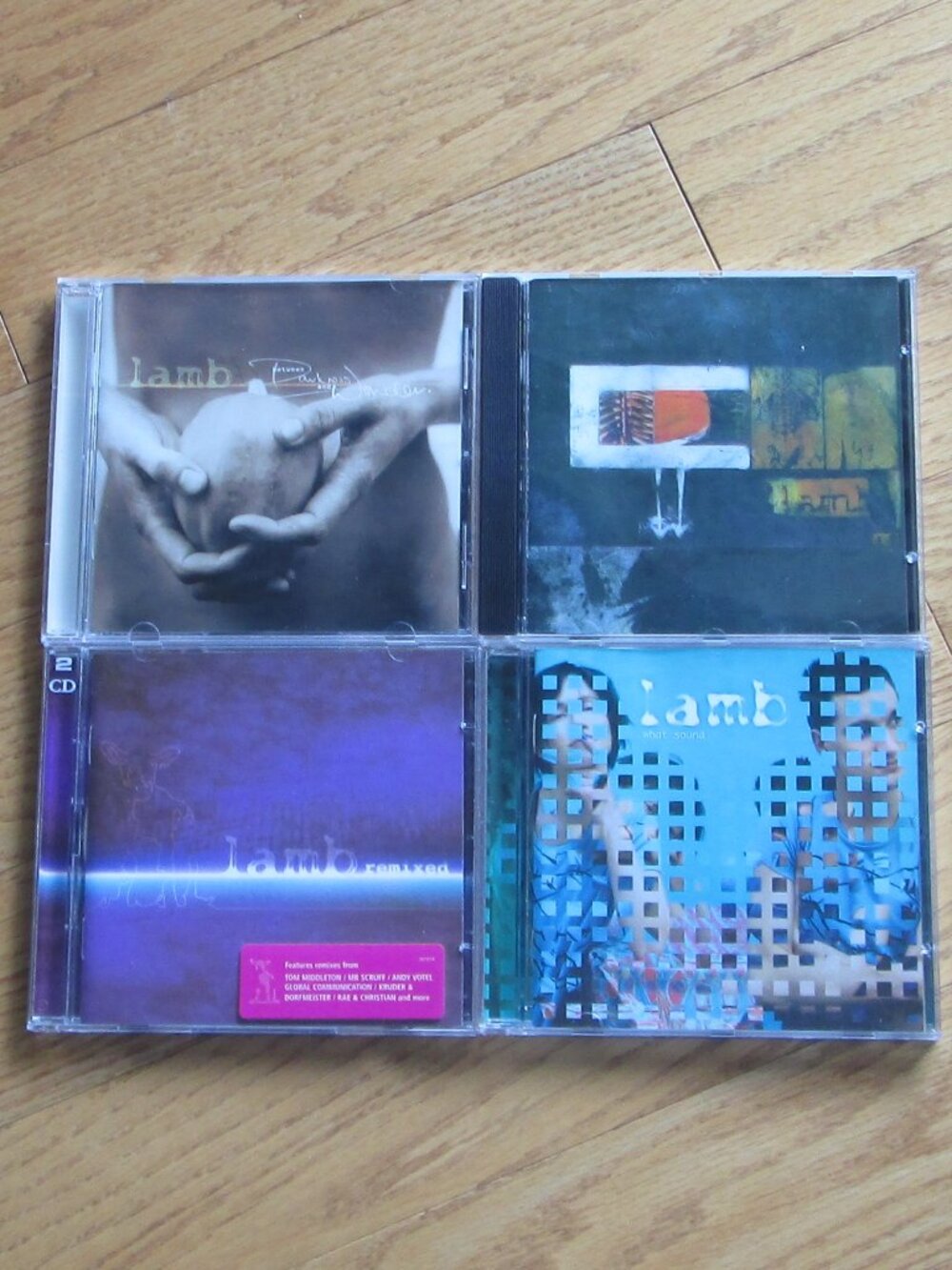 Lamb 4 cds - Lamb, Remixed (2 cd set), What Sound, Between Darkness & Wonder